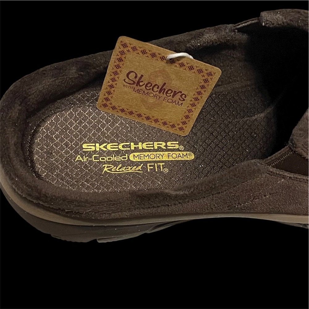 Skechers Brown Suede Easy Going sz 11M - Picture 8 of 16